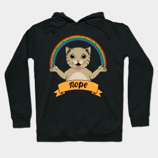 Cat Nope Hoodie